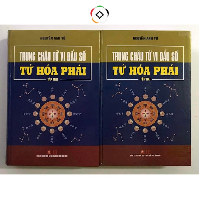 Sách Trung châu tử vi đẩu số - Tứ Hoá Phái của Nguyễn Anh Vũ