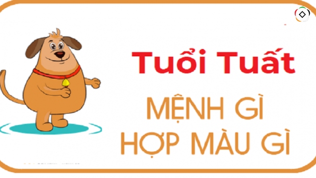 Chọn màu hợp phong thủy với người tuổi Tuất