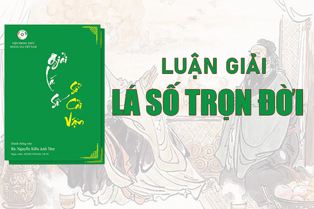 Luận giải lá số trọn đời với sổ cải vận
